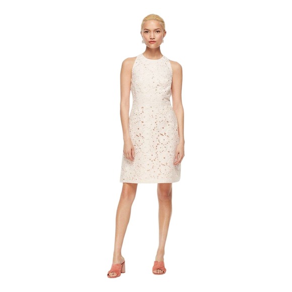 Kate Spade New York Sleeveless Floral Cutwork A-Line Dress Rosedew 14 Nwt $448